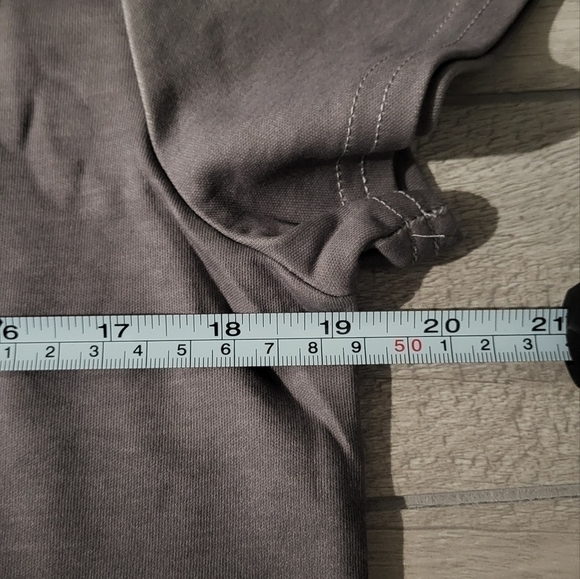 Issac Mizrahi Live Gradient Ombre Short Sleeve Cotton Top - Picture 5 of 7